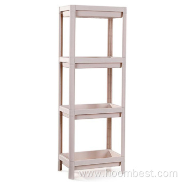 4 Tier Storage Cart Mobile Shelving